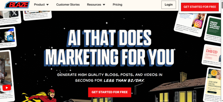 Best AI Affiliate Program in 2025 – Blaze AI Up to 50% Commission